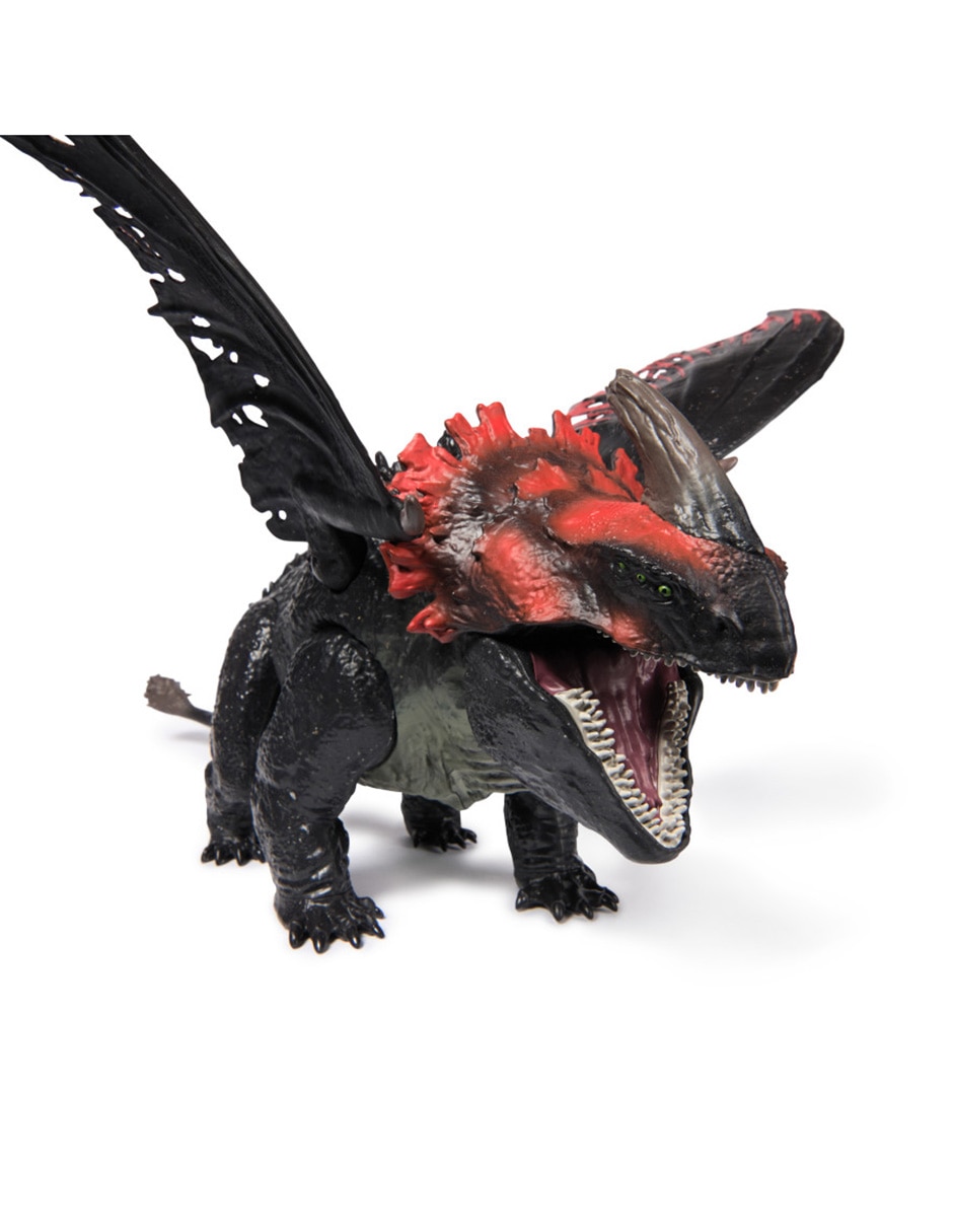 Figura de acción articulada Cómo entrenar a tu dragón Titan Red Death con sonido 4
