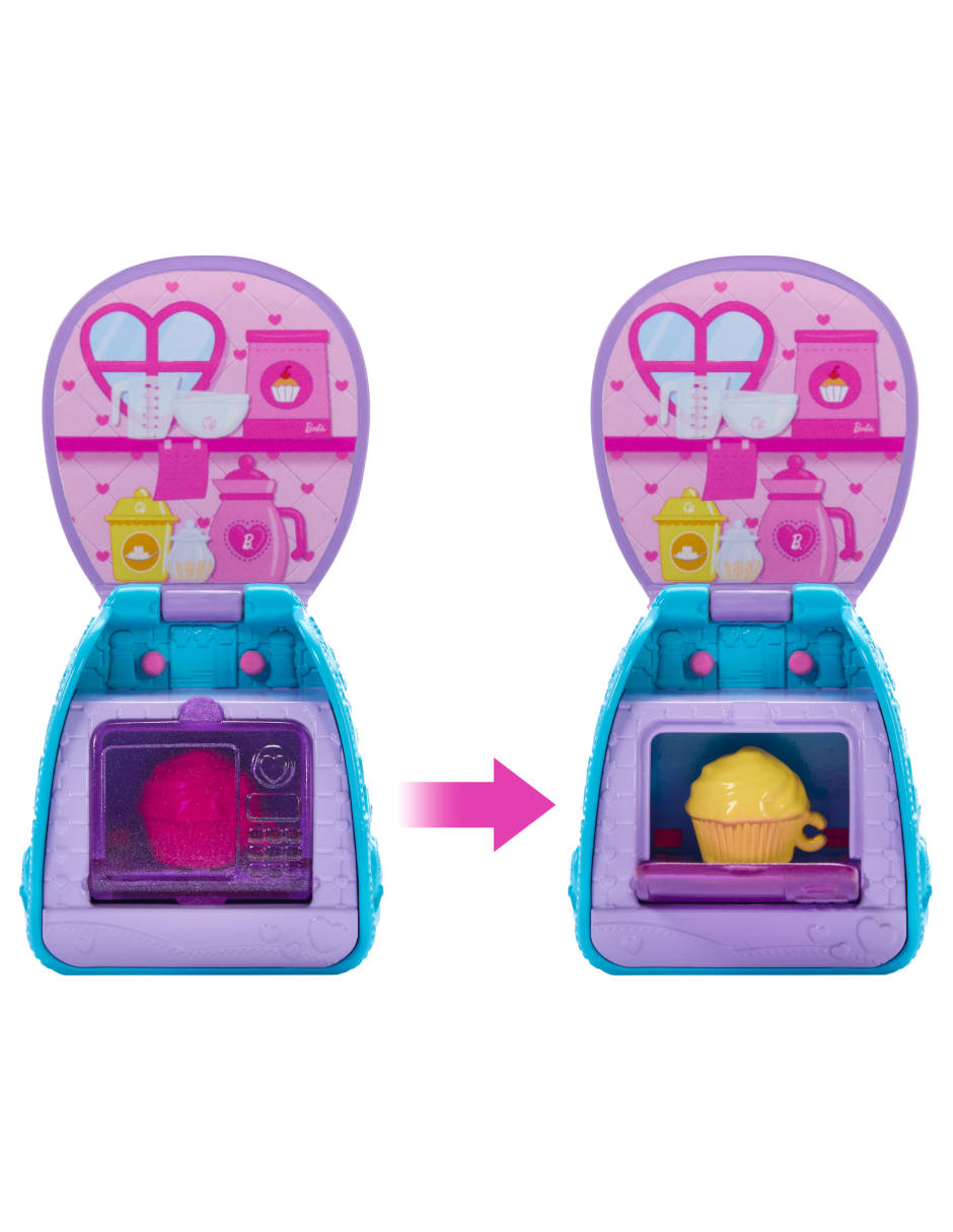 Set muñecas Mattel Chelsea Mochila para Hornear Cupcakes 6