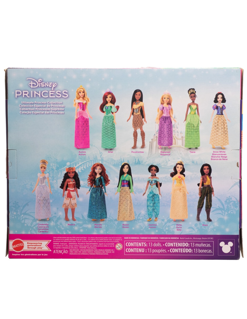 Set muñecas Princesas Disney Colección Especial 4