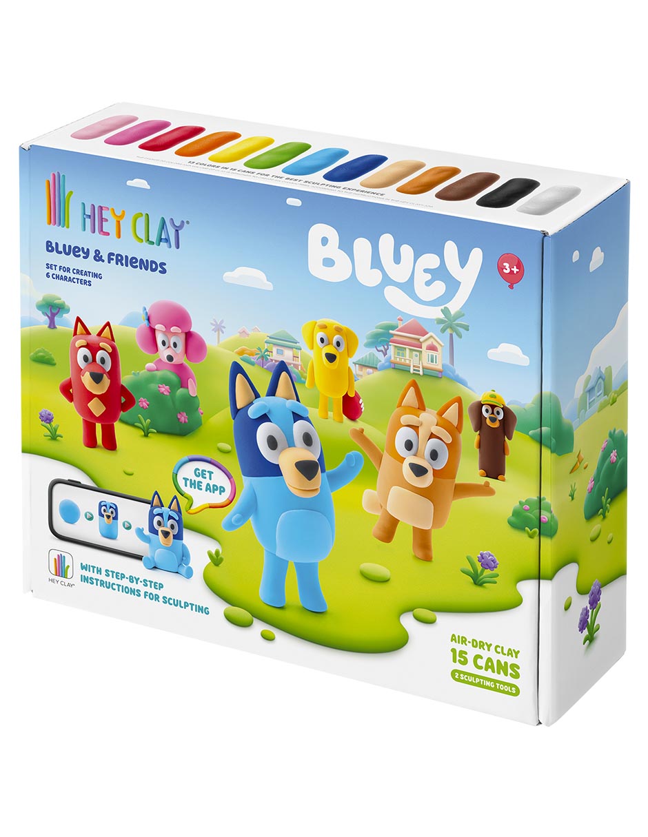 Set Arcilla Para Moldear Bluey 3