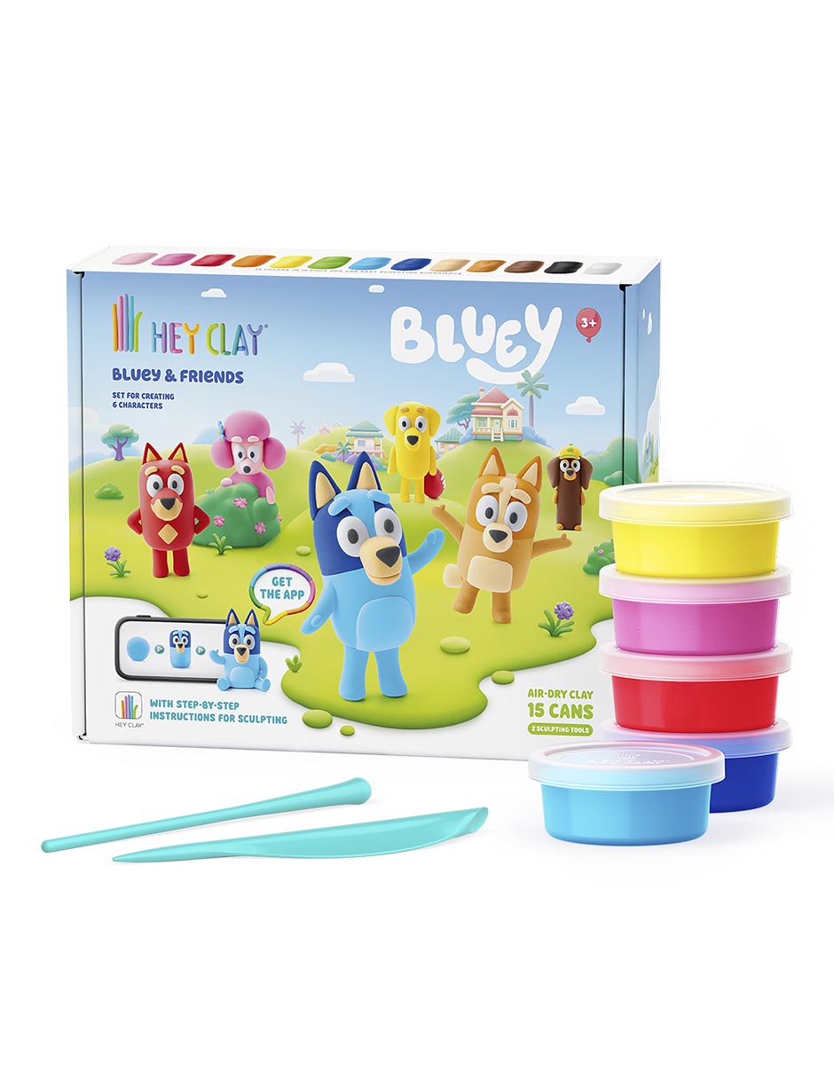 Set Arcilla Para Moldear Bluey 4