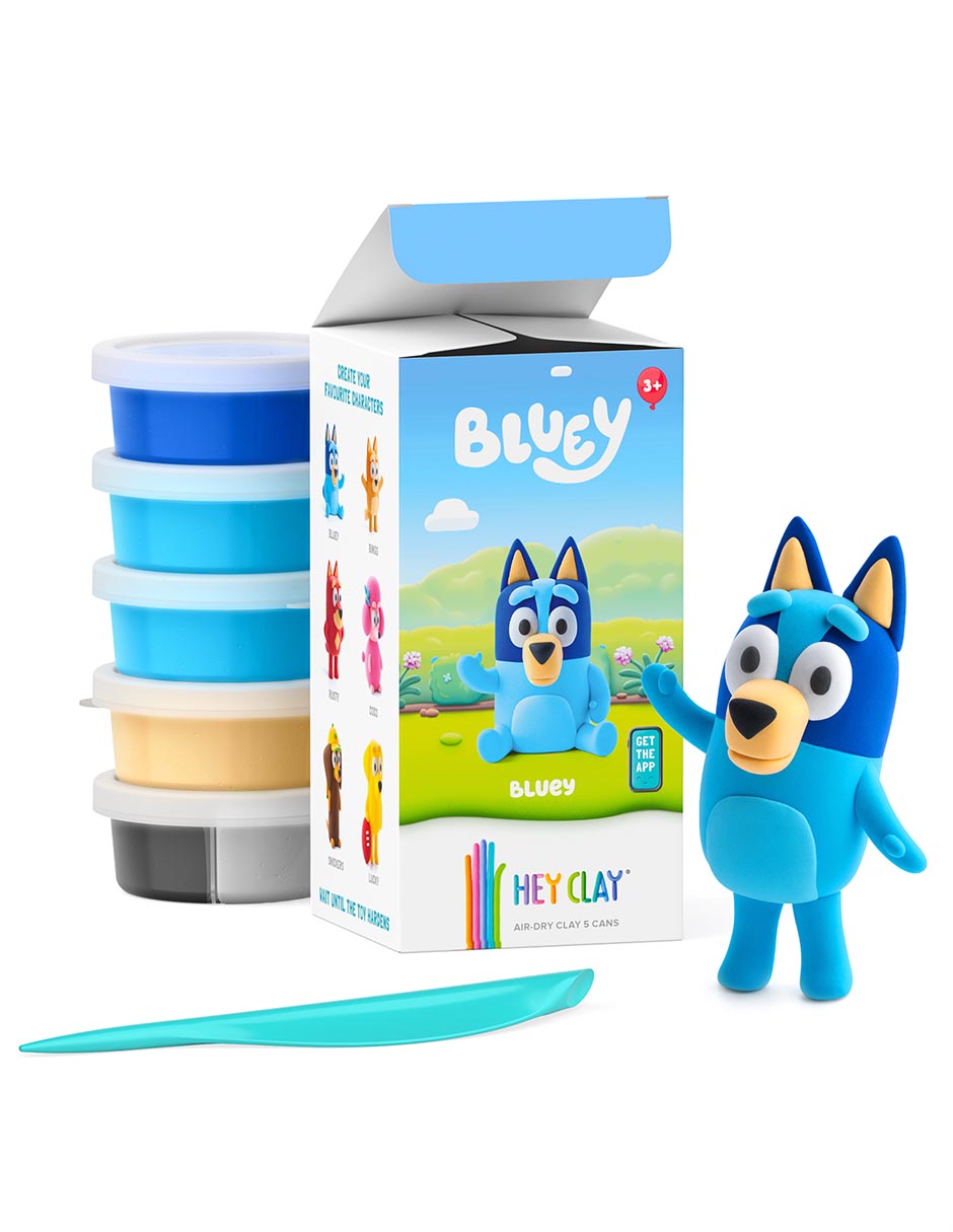 Arcilla para moldear Bluey