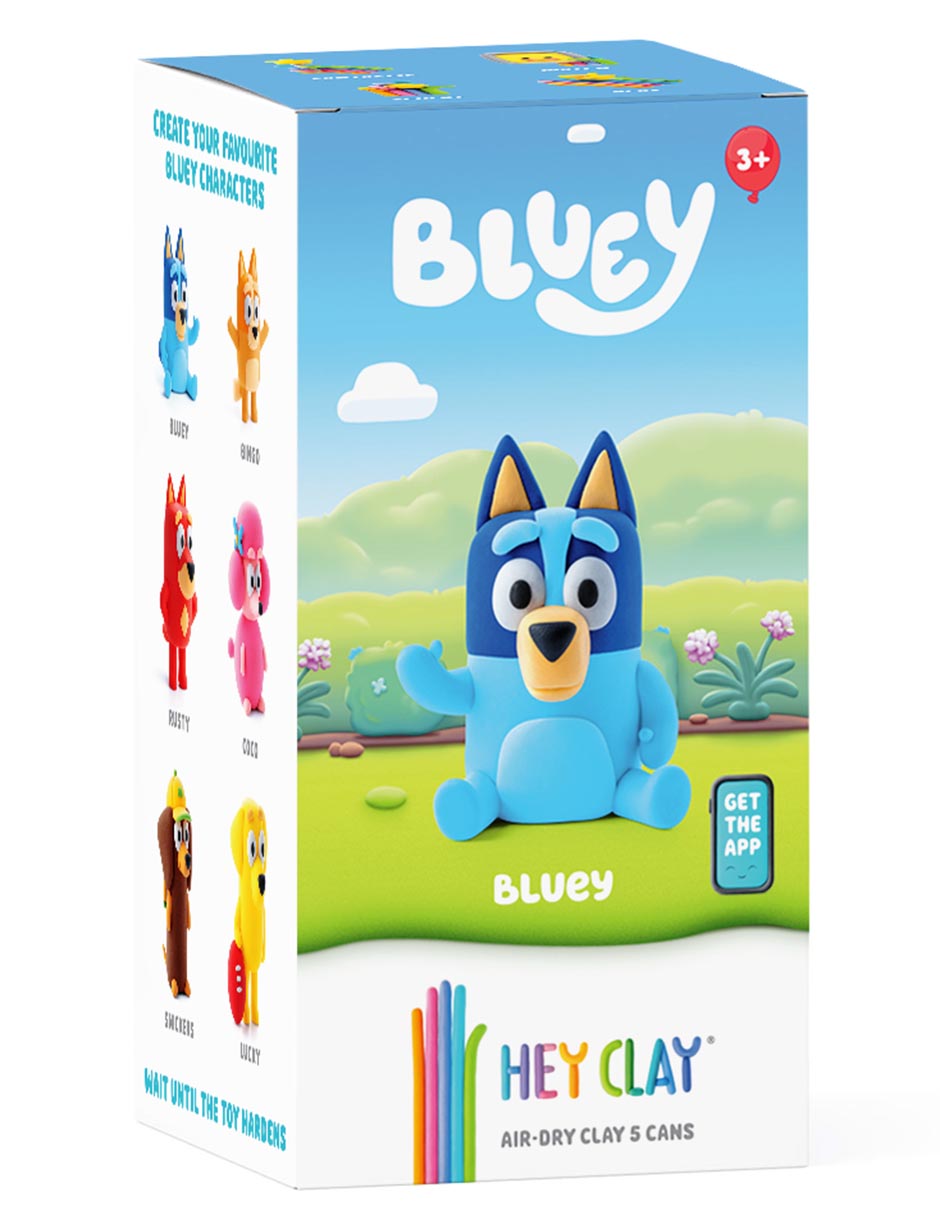 Arcilla para moldear Bluey 2