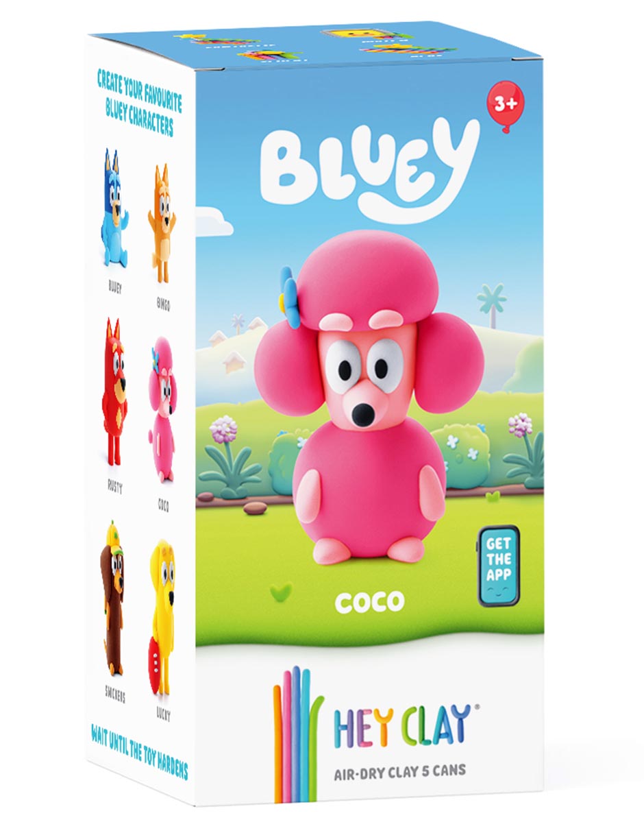 Arcilla Para Moldear Coco Bluey 2