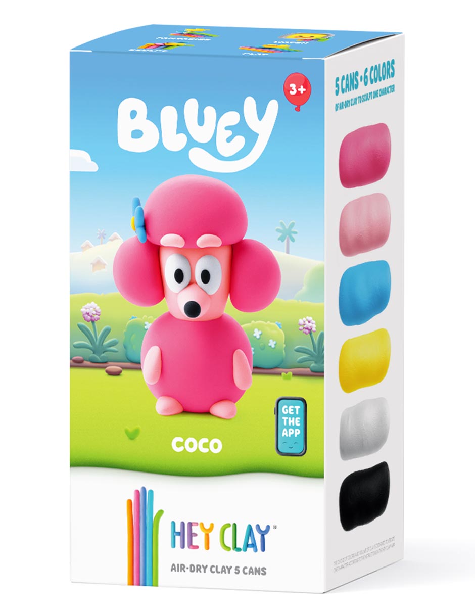 Arcilla Para Moldear Coco Bluey 3