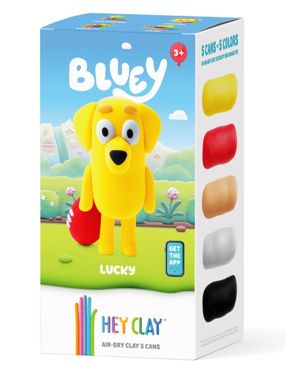 Arcilla Para Moldear Lucky Bluey 3