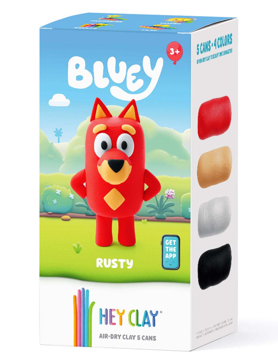 Arcilla Para Moldear Rusty Bluey 3