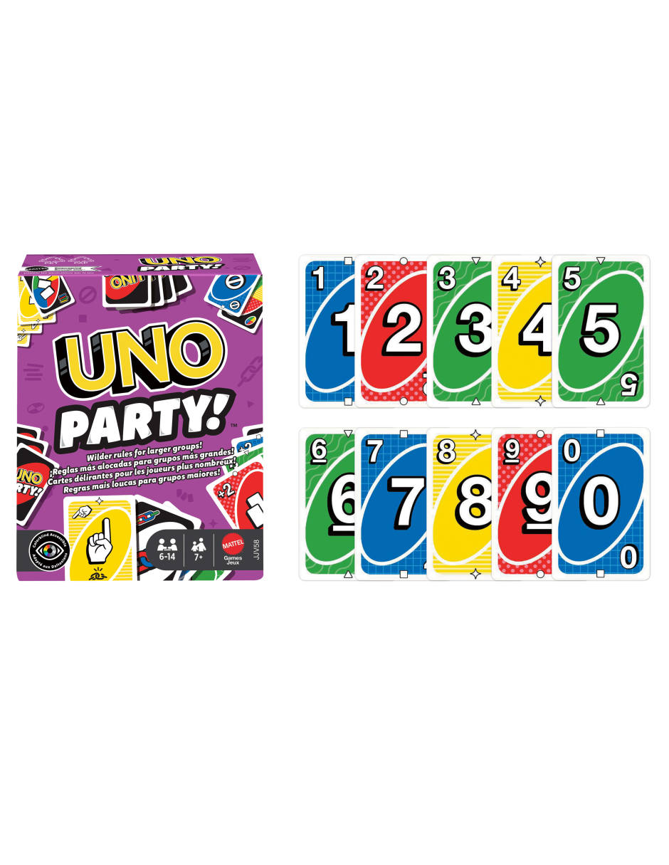 Party Renovado juego de mesa Uno 8