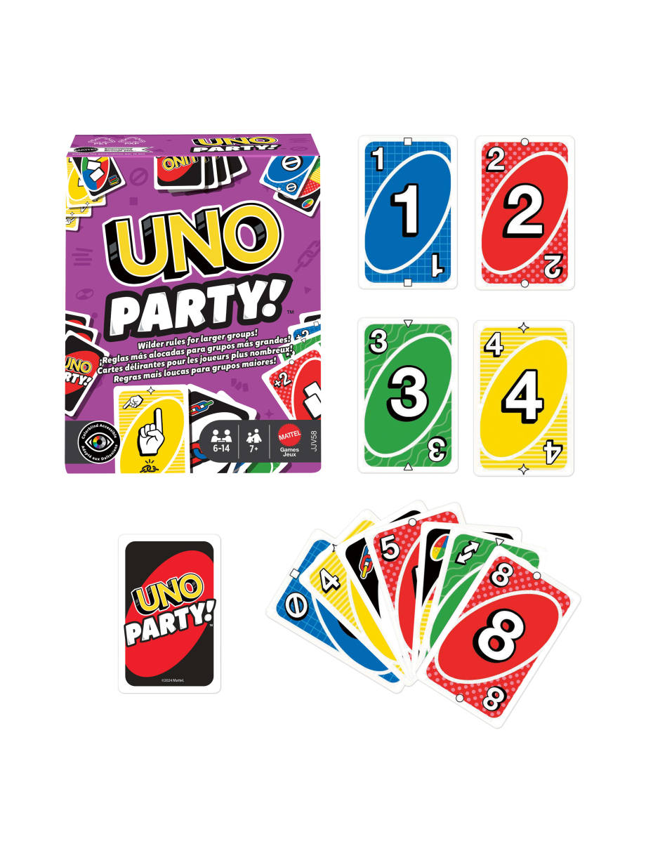 Party Renovado juego de mesa Uno 9