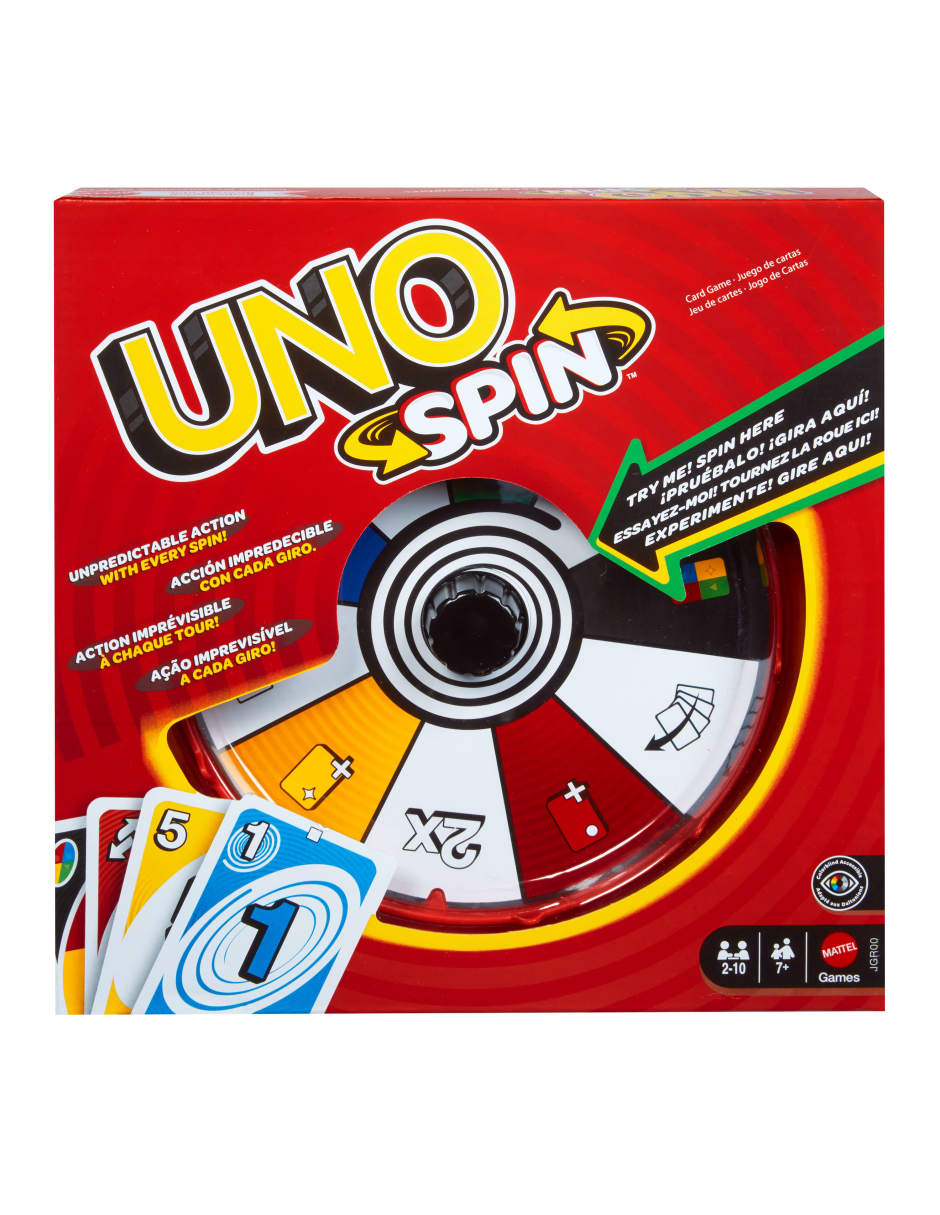 Spin Nueva Edición juego de mesa Uno