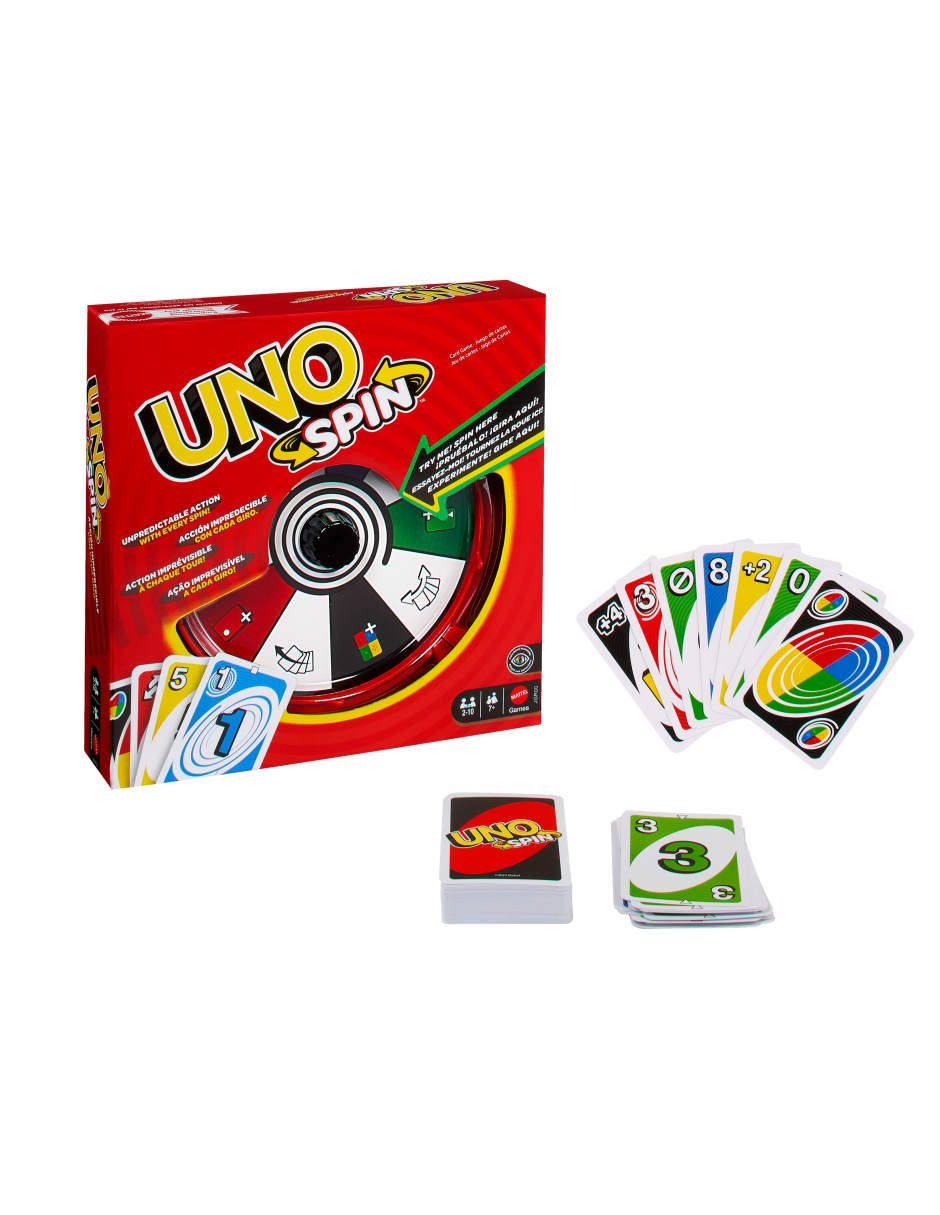 Spin Nueva Edición juego de mesa Uno 6
