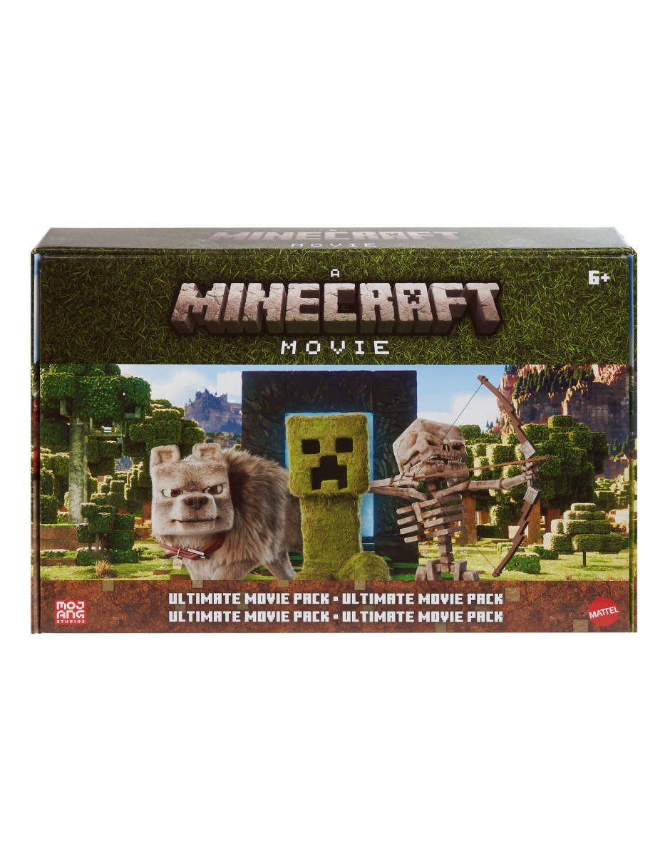 Set figuras acción articulada Movie limitada Minecraft articulado 2