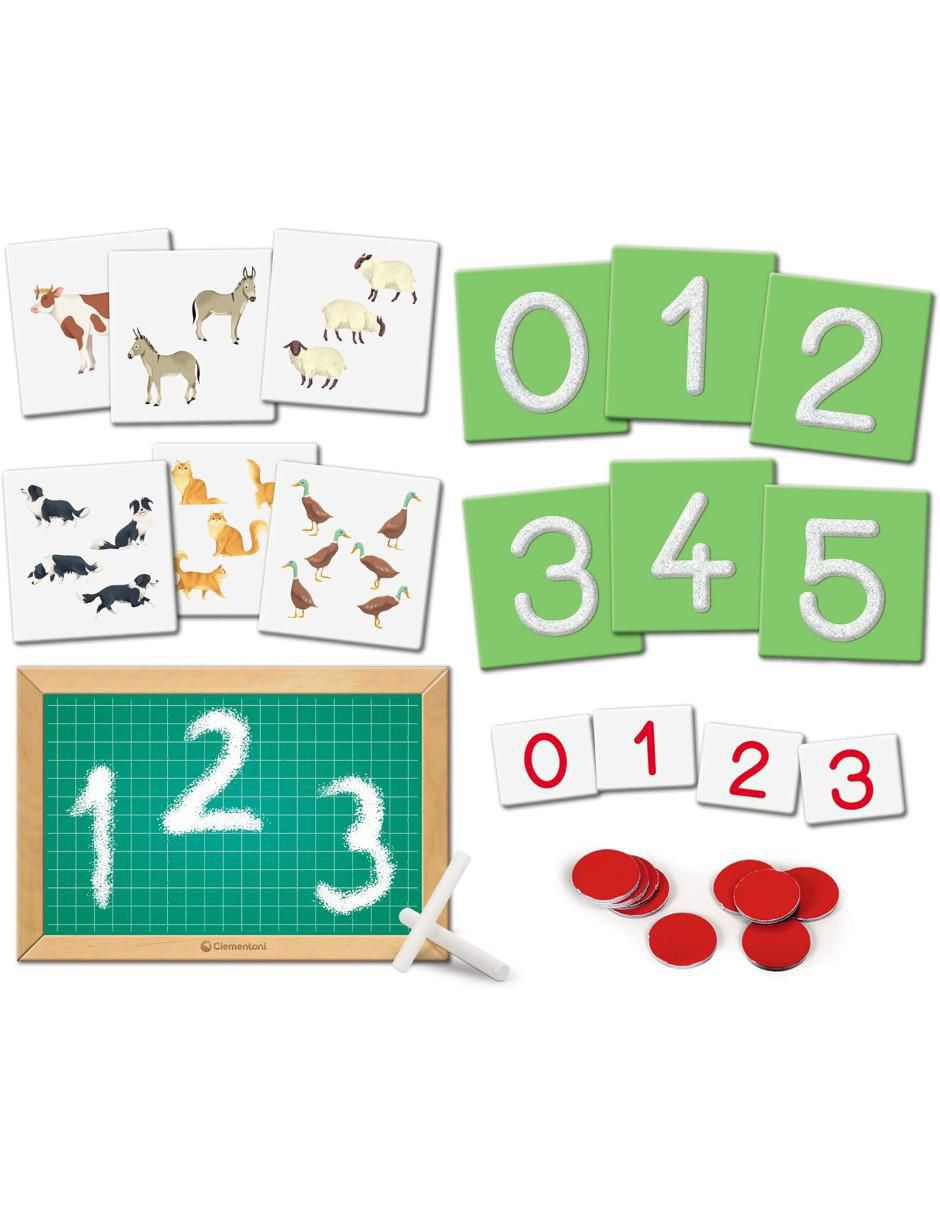 Números Táctiles Montessori 2