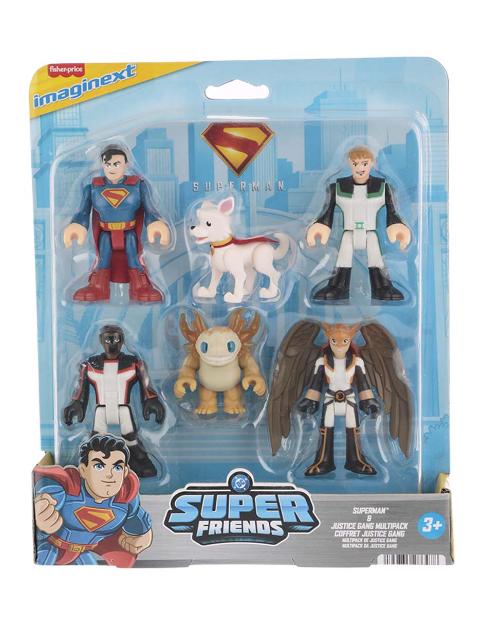 Figura de accion articulada DC Super Friends Imaginext Liverpool