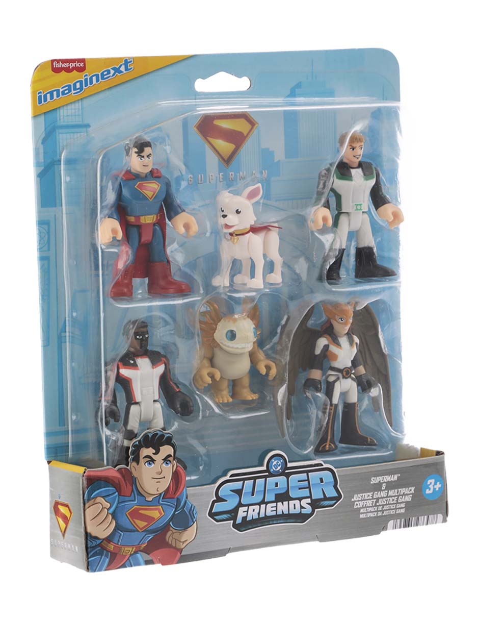 Figura de accion articulada dc super friends 6