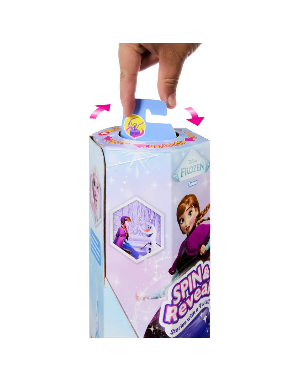 Muñeca fashion : Frozen Disney Spin & Reveal Anna 6