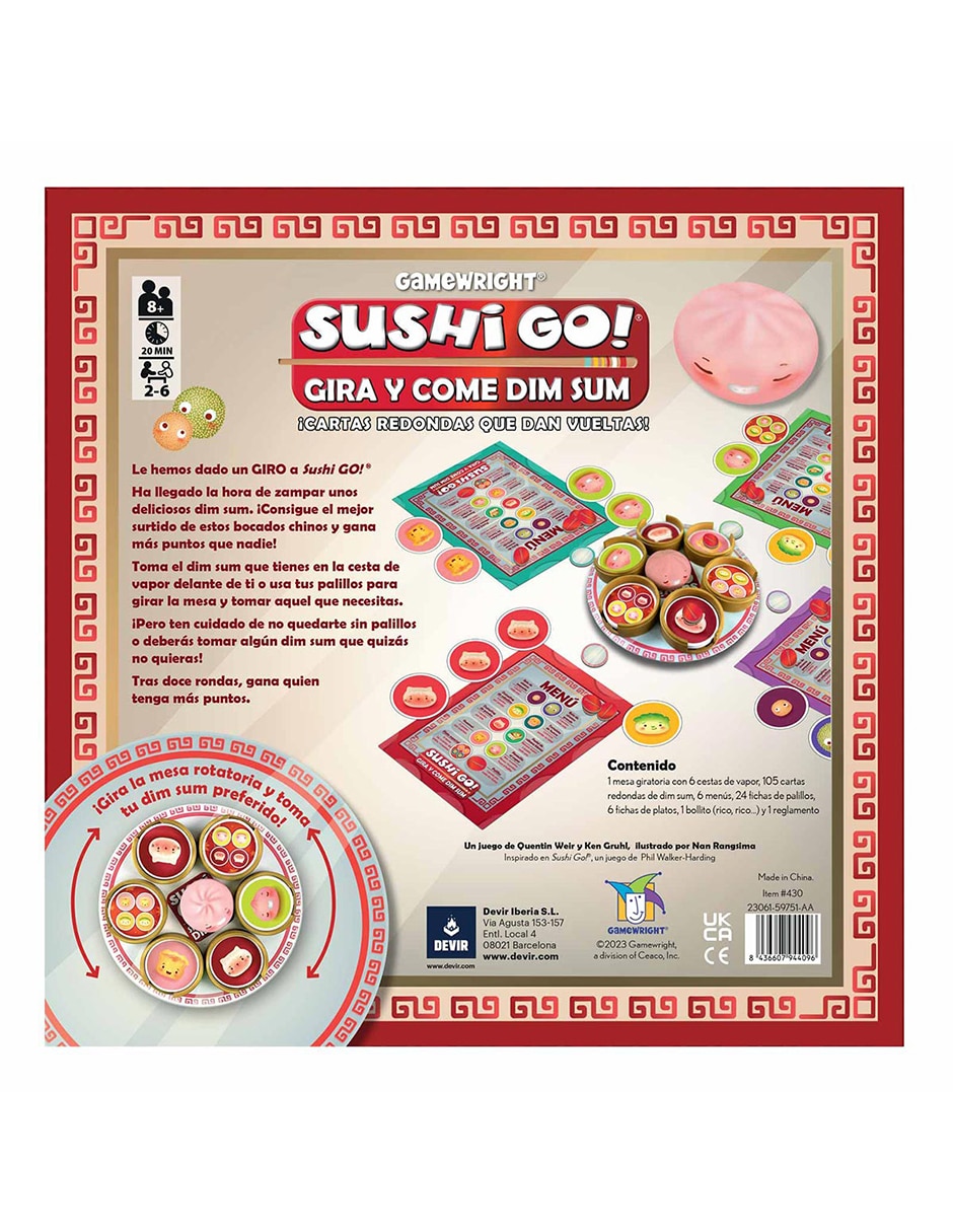 Sushi Go: Gira y Come Dim Sum 5