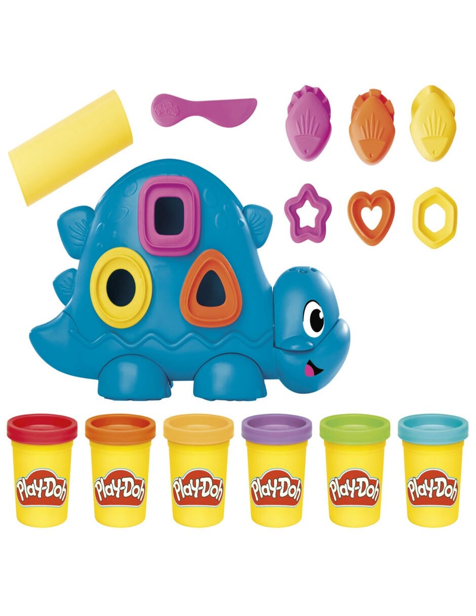 Set Dinosaurio Formas y Colores Play Doh Toys 