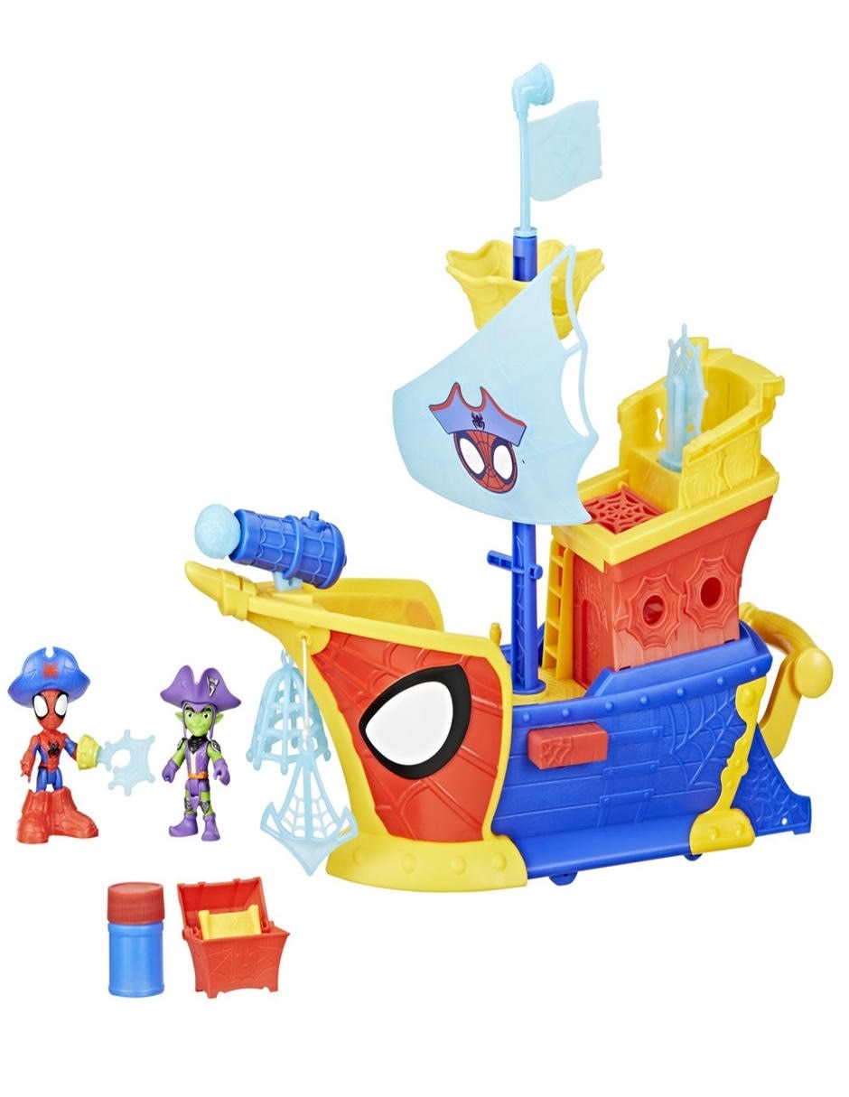 Set figuras acción articulada Spider-Man: Web Splashers Comics especial Marvel 1