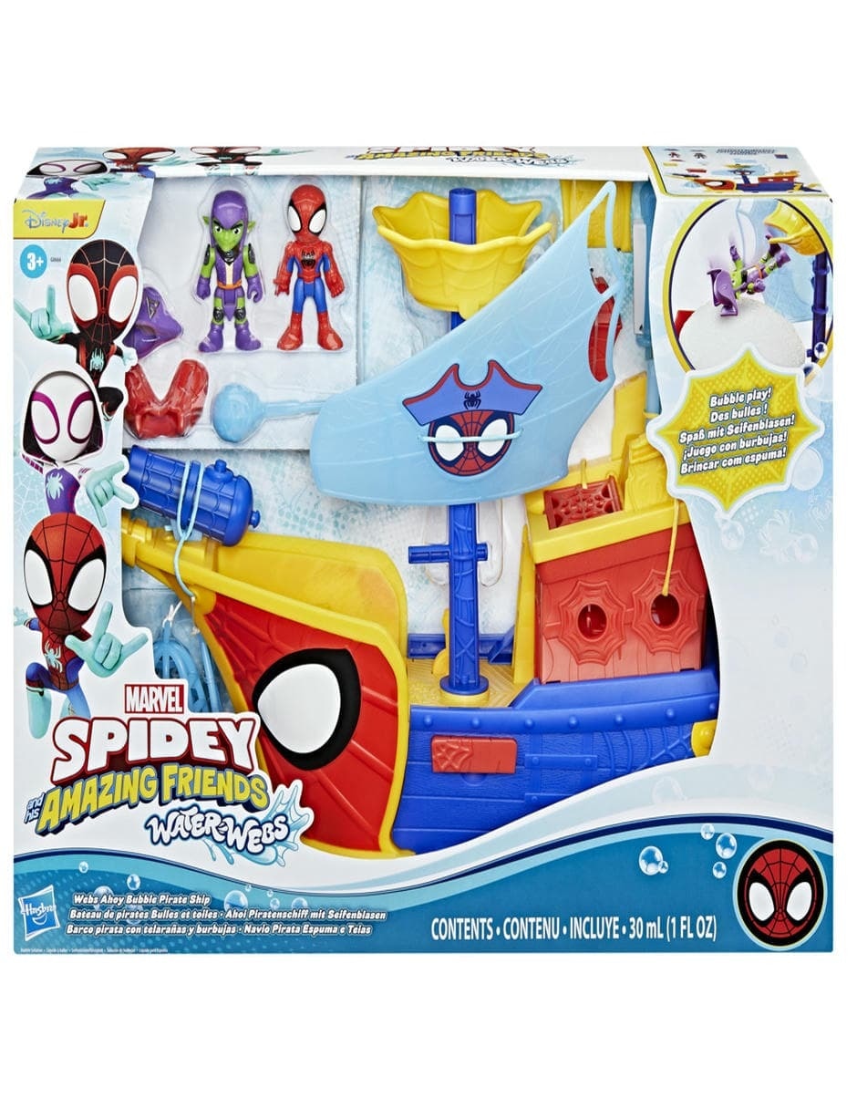 Set figuras acción articulada Spider-Man: Web Splashers Comics especial Marvel 2