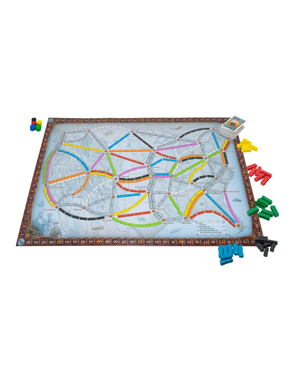 Juego de mesa Aventureros al Tren 5