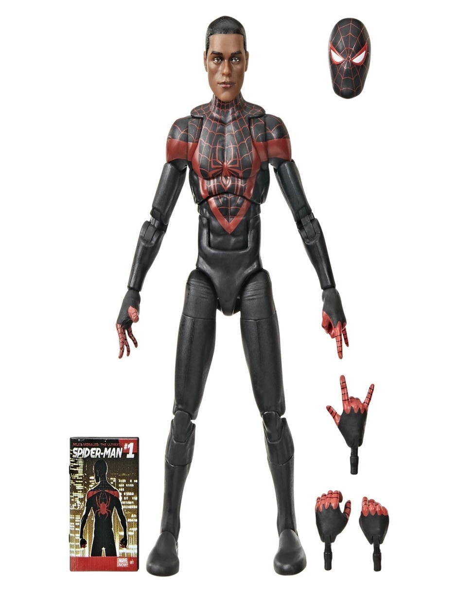Figura de acción articulada : Avengers Legends Series Miles Morales Marvel