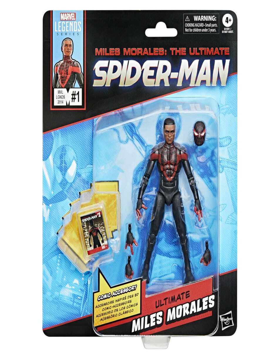 Figura de acción articulada : Avengers Legends Series Miles Morales Marvel 2