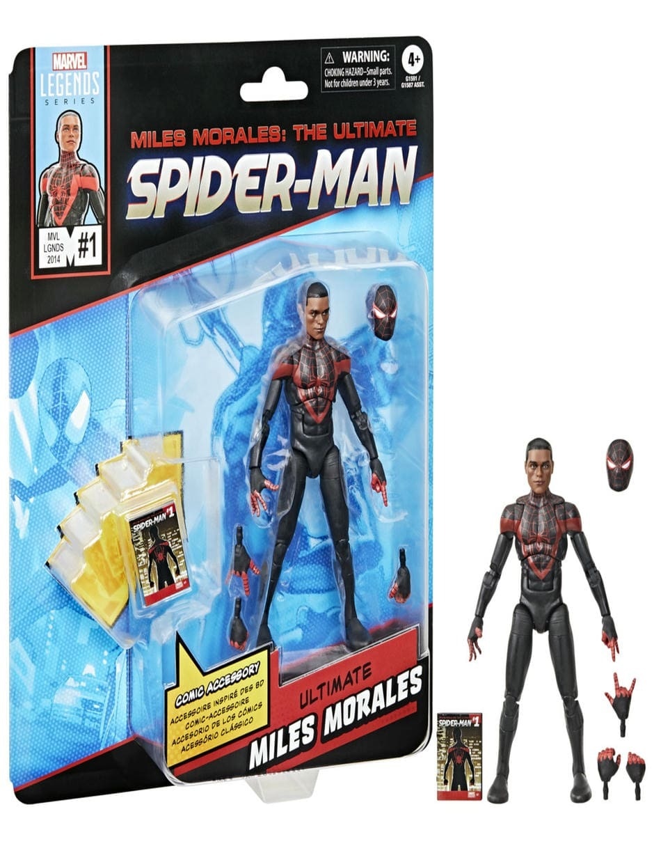 Figura de acción articulada : Avengers Legends Series Miles Morales Marvel 3