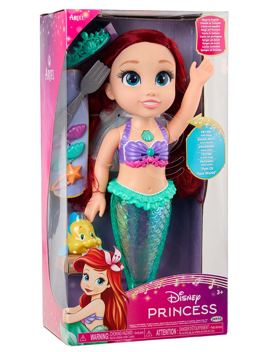 Muñeca clasica Princess La Sirenita 2