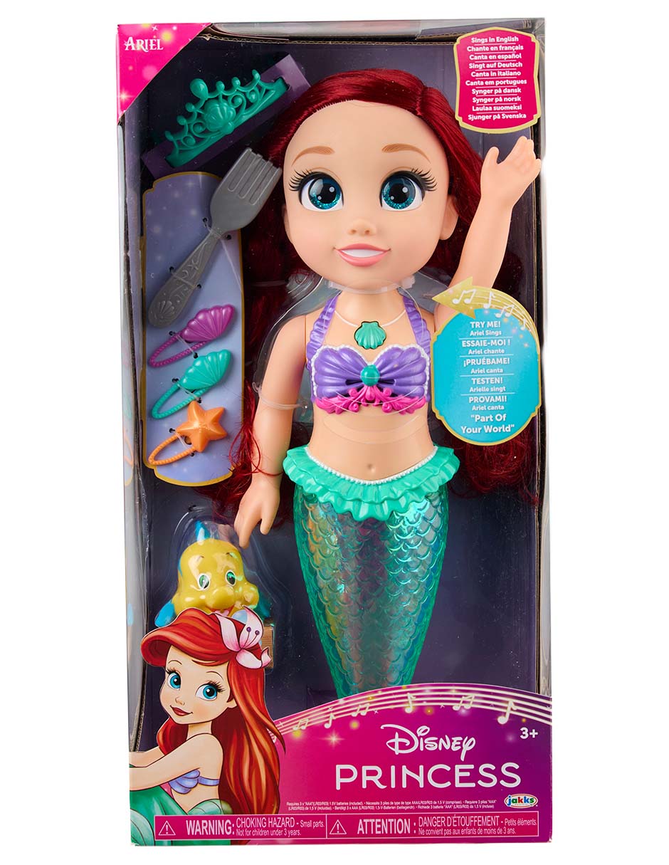Muñeca clasica Princess La Sirenita 4