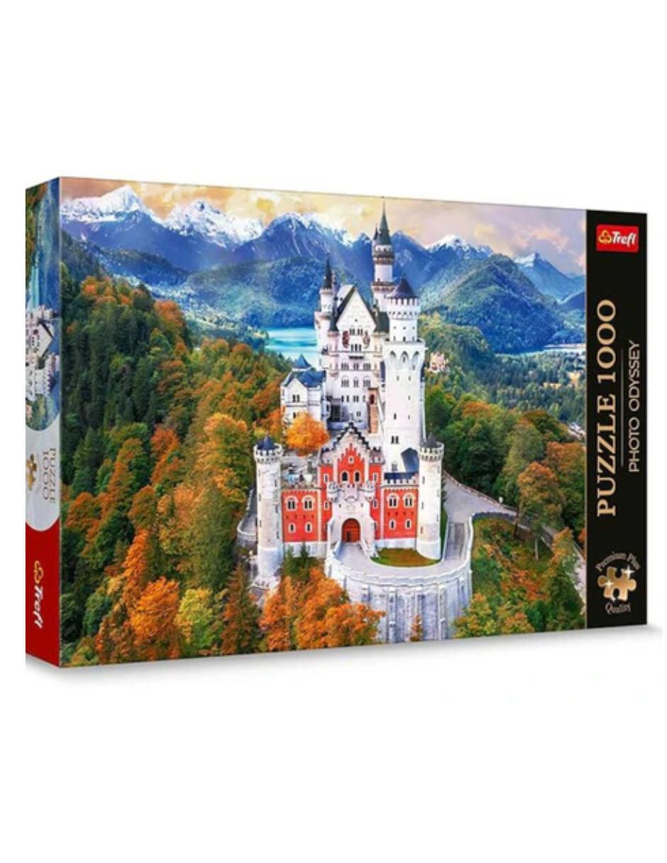 Rompecabezas Odisea Fotográfica: Castillo de Neuschwanstein, Alemania 1000 piezas Rompecabezas Odisea Fotográfica: Castillo de Neuschwanstein, Alemania 1000 piezas