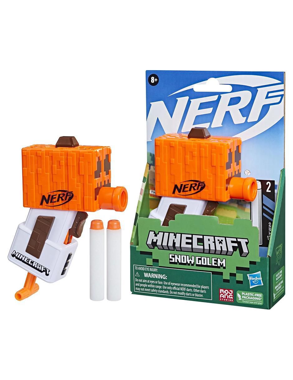 Set lanzador de dardos mini blaster Minecraft Snow 3
