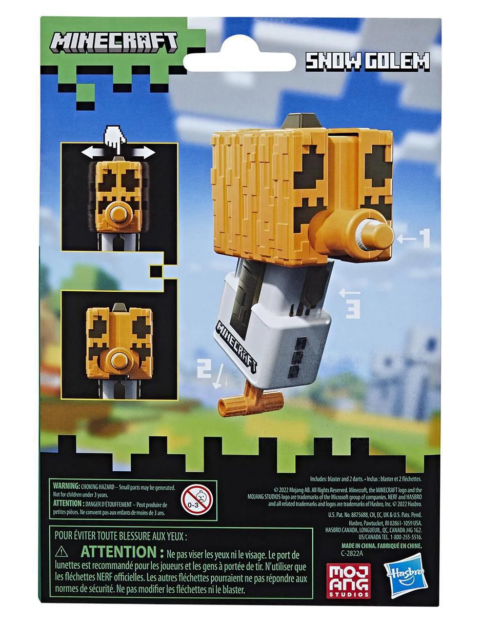 Set lanzador de dardos mini blaster Minecraft Snow 5
