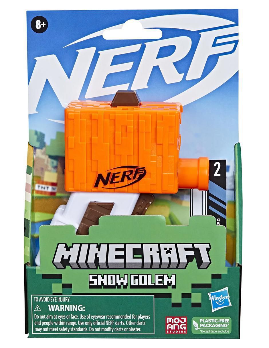 Set lanzador de dardos mini blaster Minecraft Snow 6