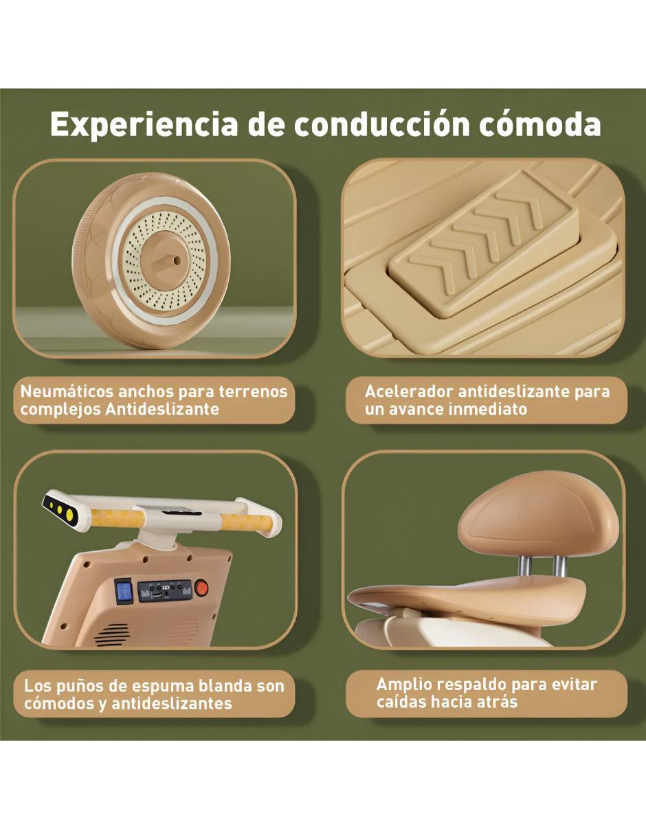 Moto montable xtllar2666 de batería 2