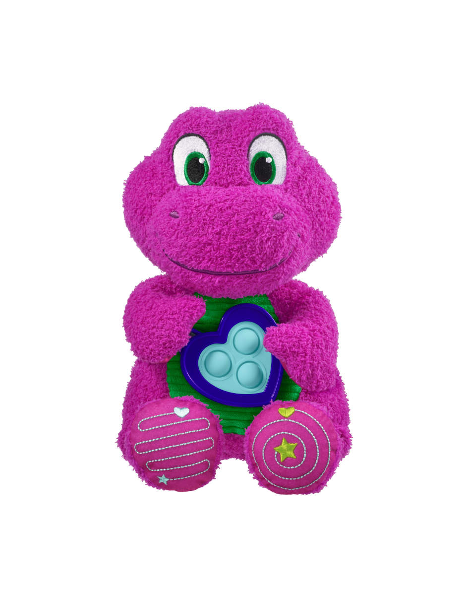 Peluche de Barney dinosaurio sensorial de 33 cm 2