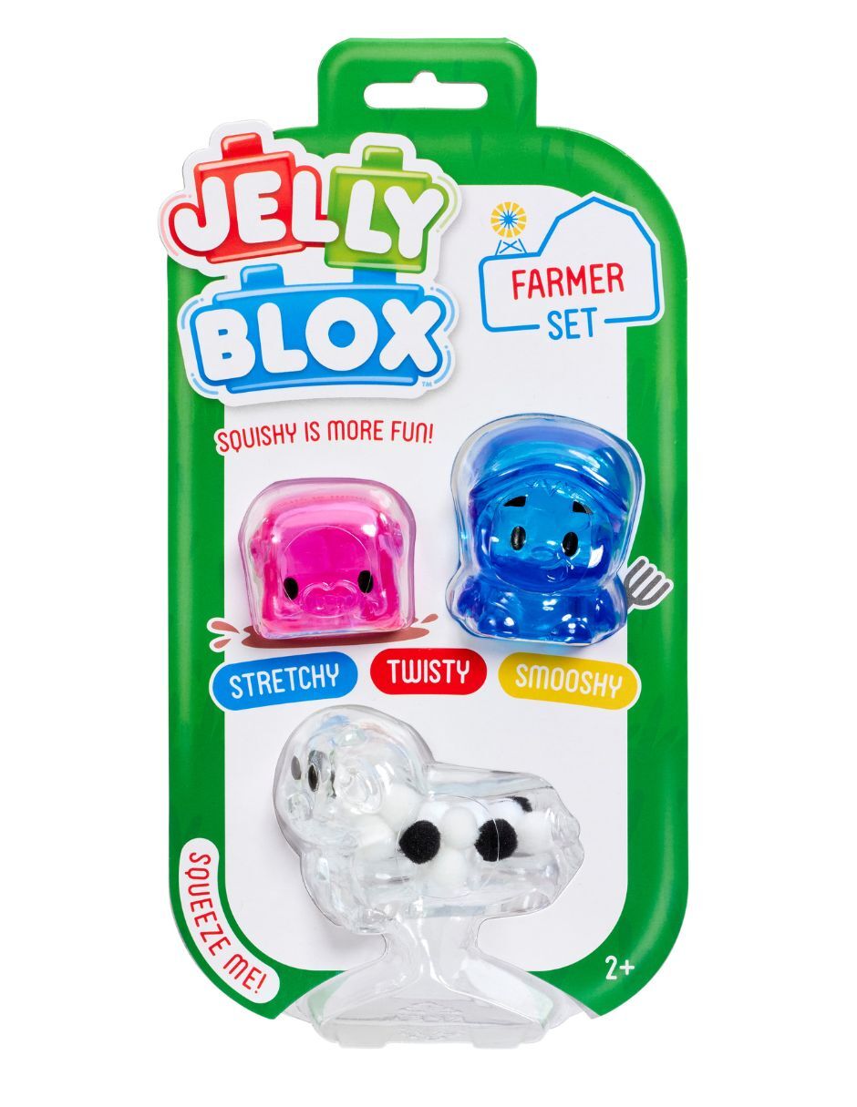 Bloques jelly blox amigos de granja building sets