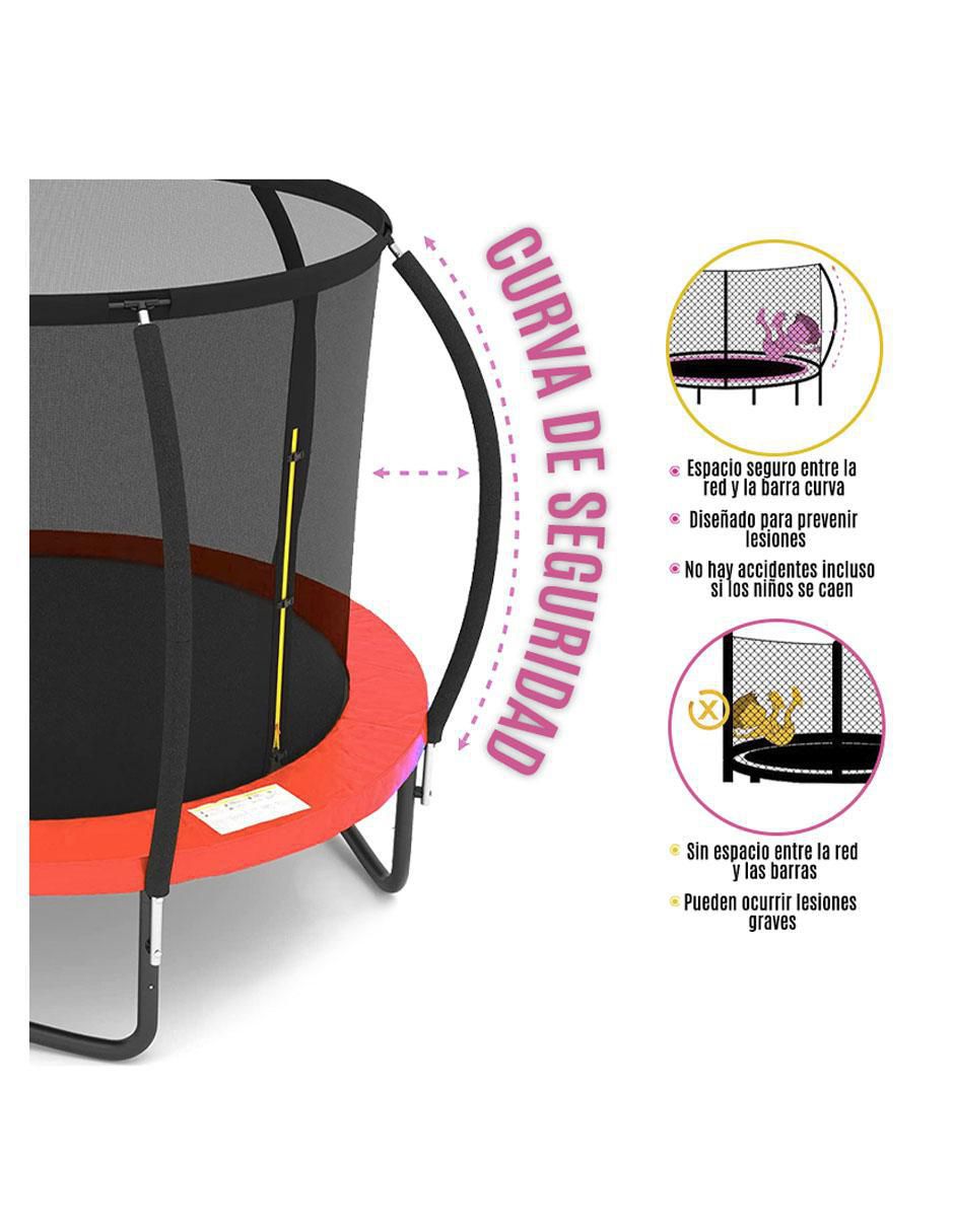 Trampolín level kids pumpkin 16ft