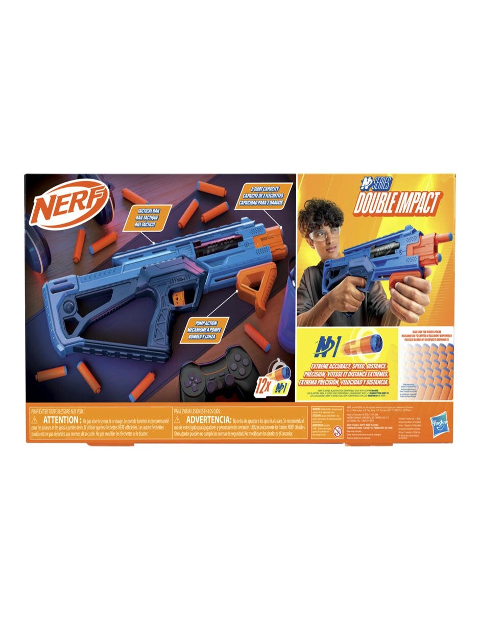 Lanzador de dardos N Series Double Impact 4