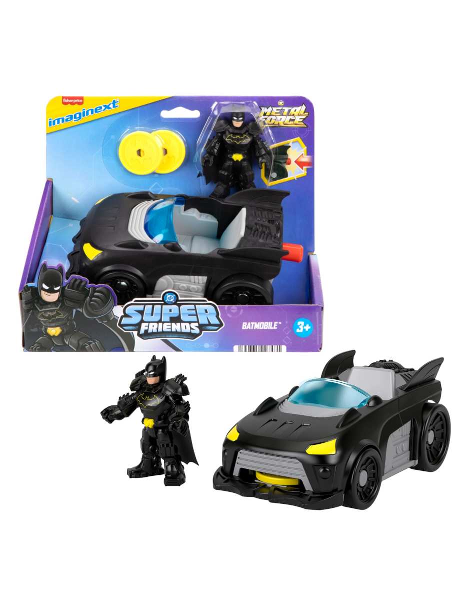 Set figuras acción articulada DC Super Friends Batman 2