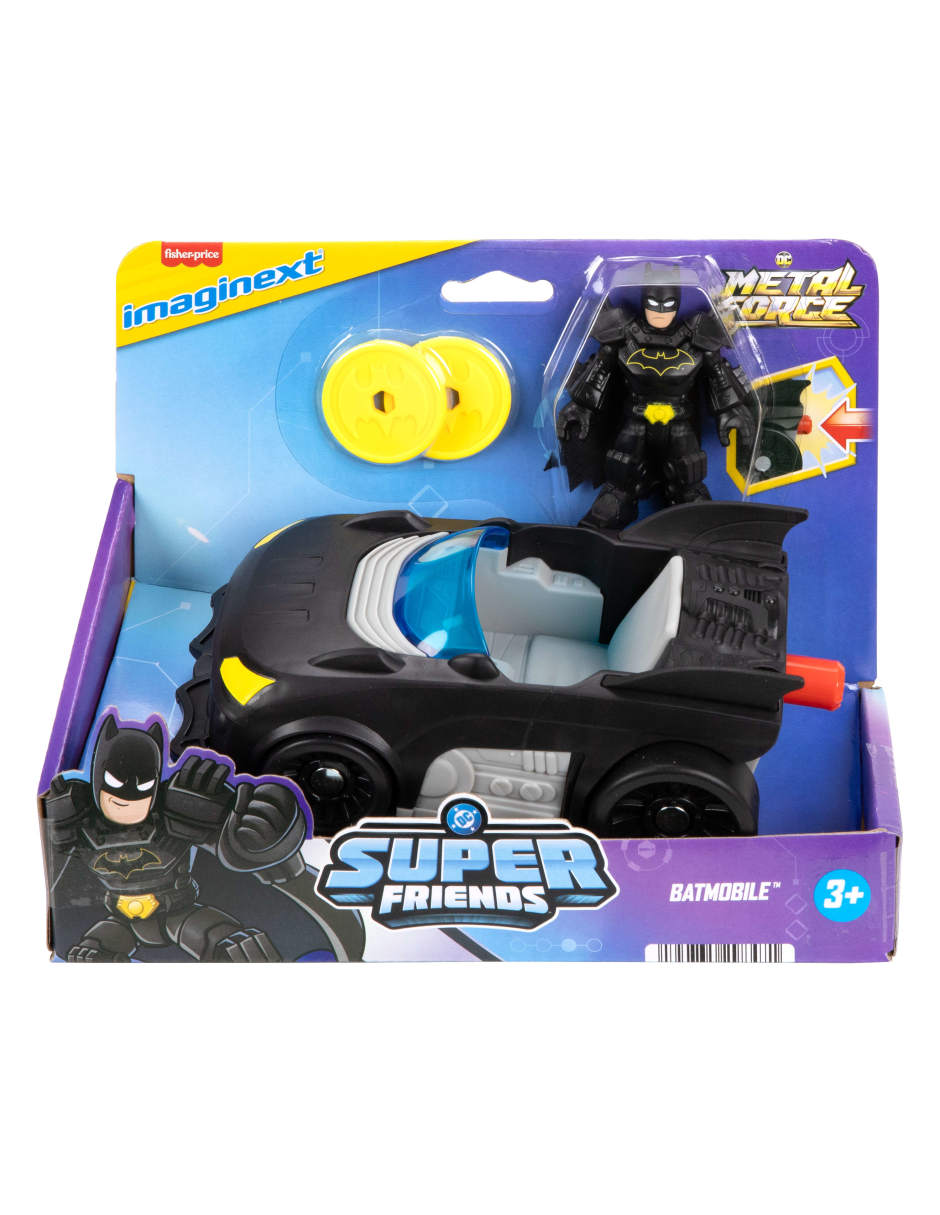 Set figuras acción articulada DC Super Friends Batman 4