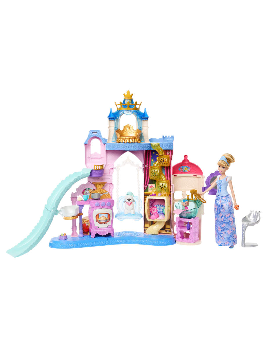 Casa para muñeca Disney Princesas Cenicienta Palacio de Mascotas 2