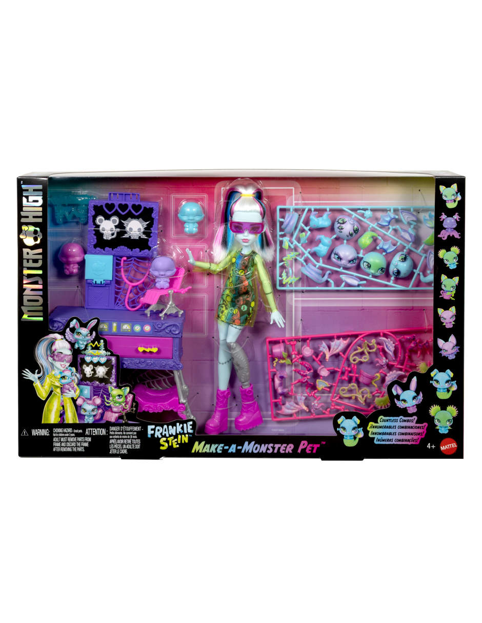 Muñeca Monster High Crea tu Mascota Monstruosa