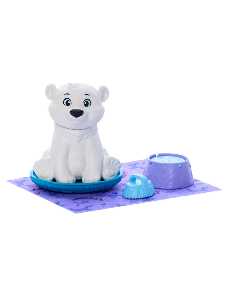 Muñeca frozen Elsa con oso bebé 4