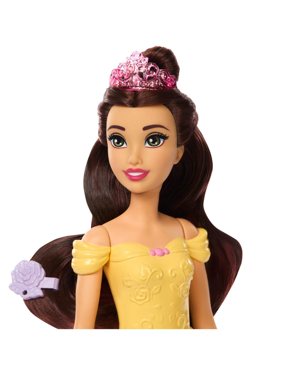 Muñeca disney princesas Hora del baño con bella 3