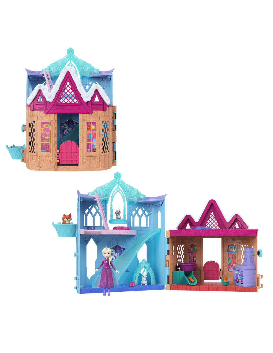 Casa para muñeca Frozen Set de Juego de Entrenamiento Animales de Invierno
