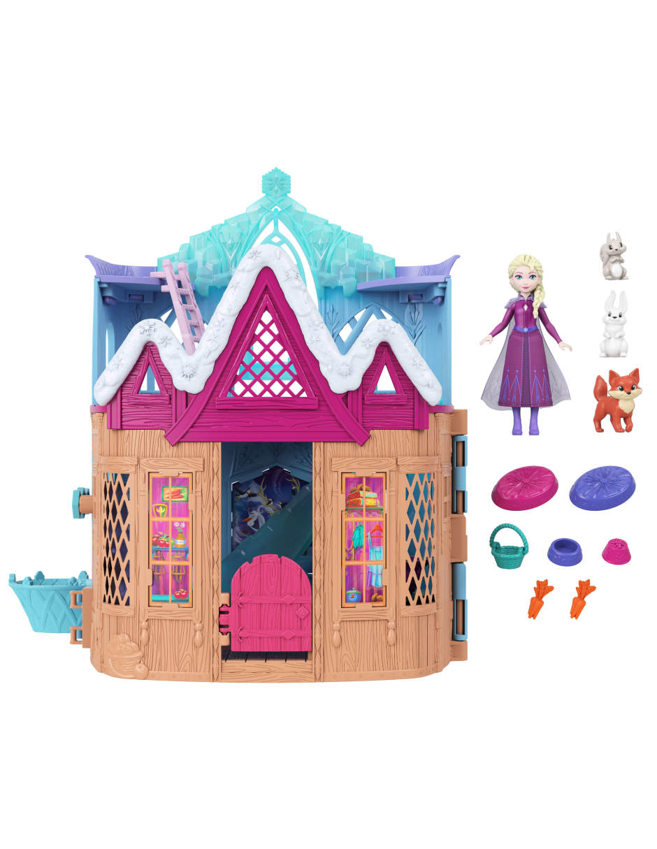 Casa para muñeca Frozen Set de Juego de Entrenamiento Animales de Invierno 4