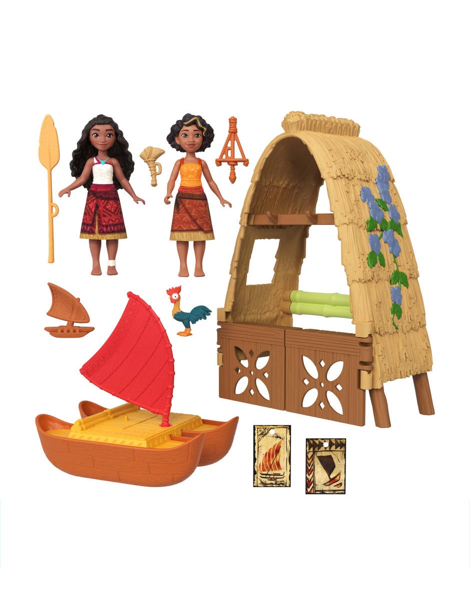 Set muñecas Moana 2 Moana y Loto con Accesorios 2