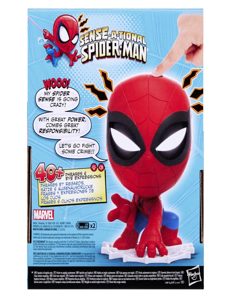 Figura de acción Spider-Man especial con movimiento, luz y sonido 7