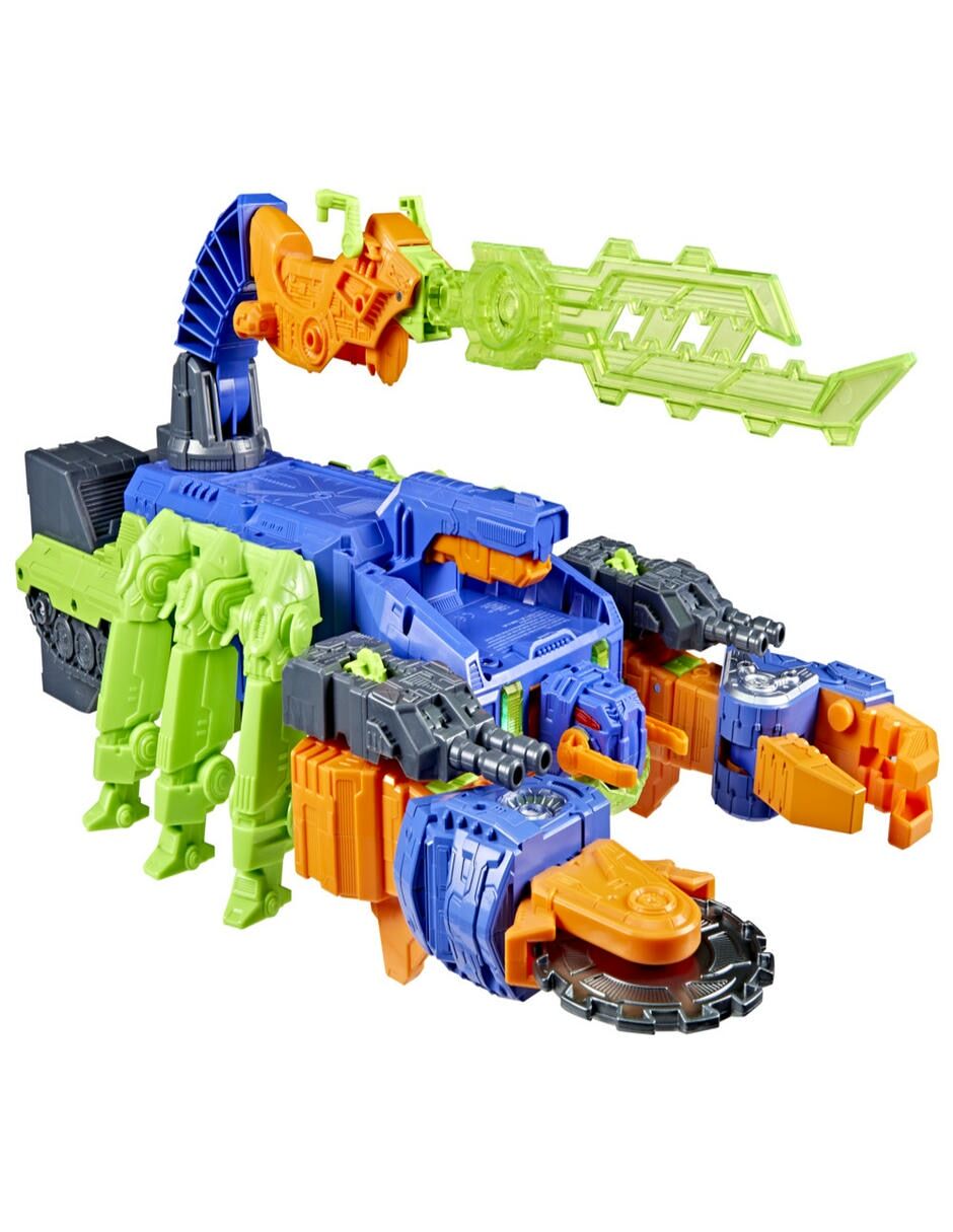 Figura de acción articulada : War for Cybertron Scorponok Transformers con luz y sonido 2